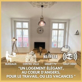 L'Appartement Privilège - 4 chambres - Coeur d'Angers, Spacieux et Élégant